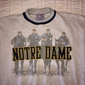 Vintage Notre Dame Sweatshirt